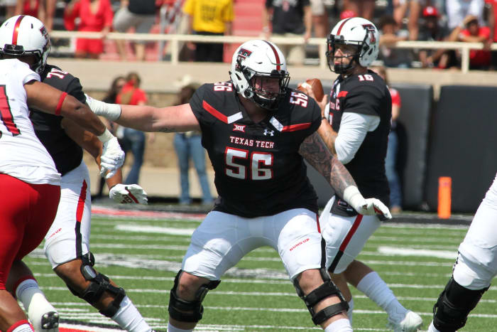 The Bills on Saturday made Texas Tech guard Jack Anderson their final draft pick of 2021.
